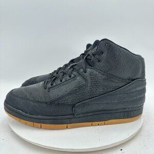 Nike Air Python Men Size 12 705066-001 Premium Black Gum Mid Top Training Shoes